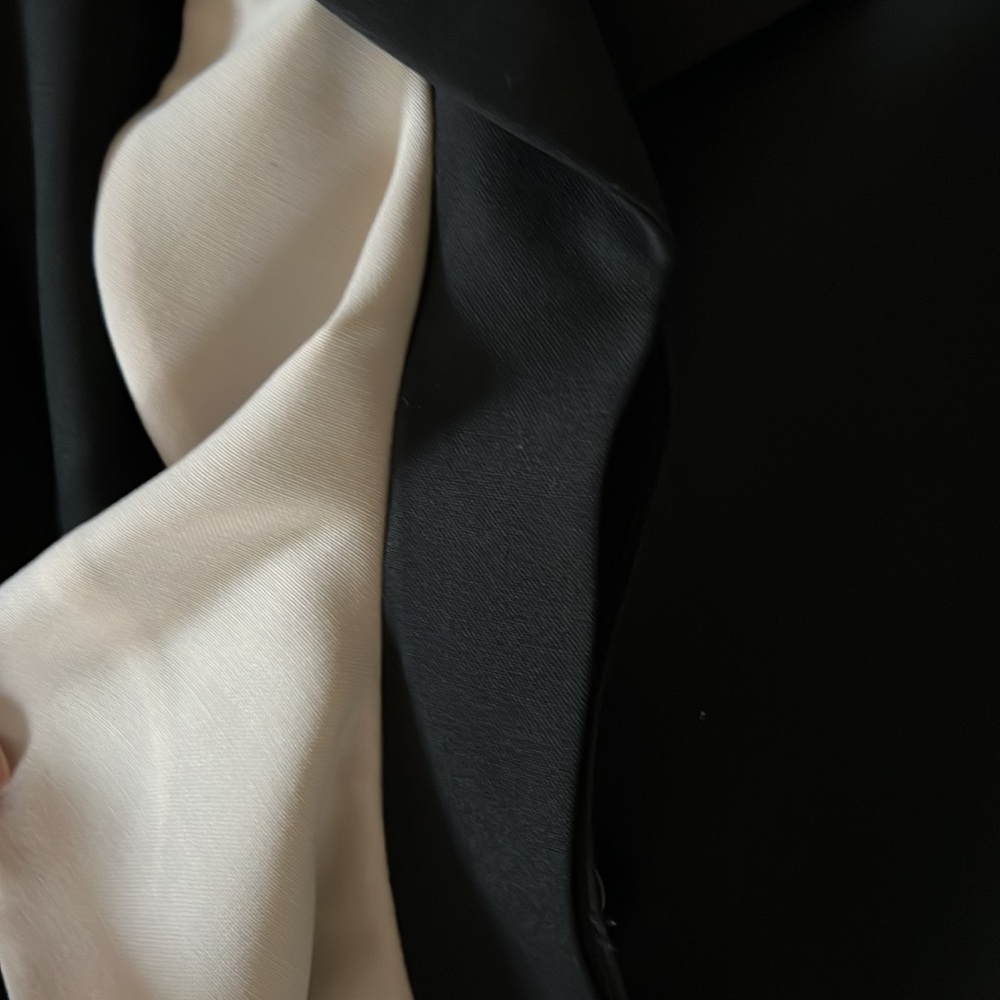 Not So Basic Black Lightweight Suit Jacket - image 8